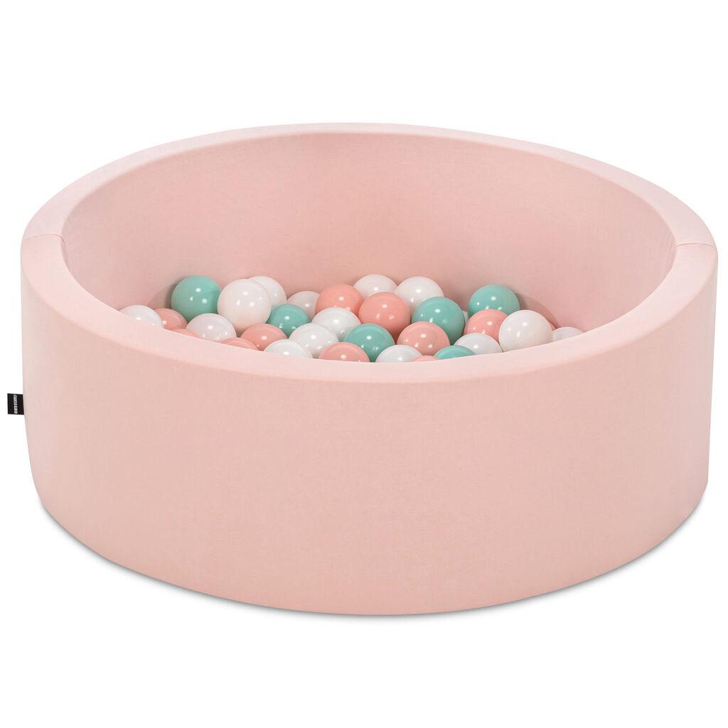 Базен со топчиња Aberto Design, Bubble Pops v7, 85x85x30 см, розов