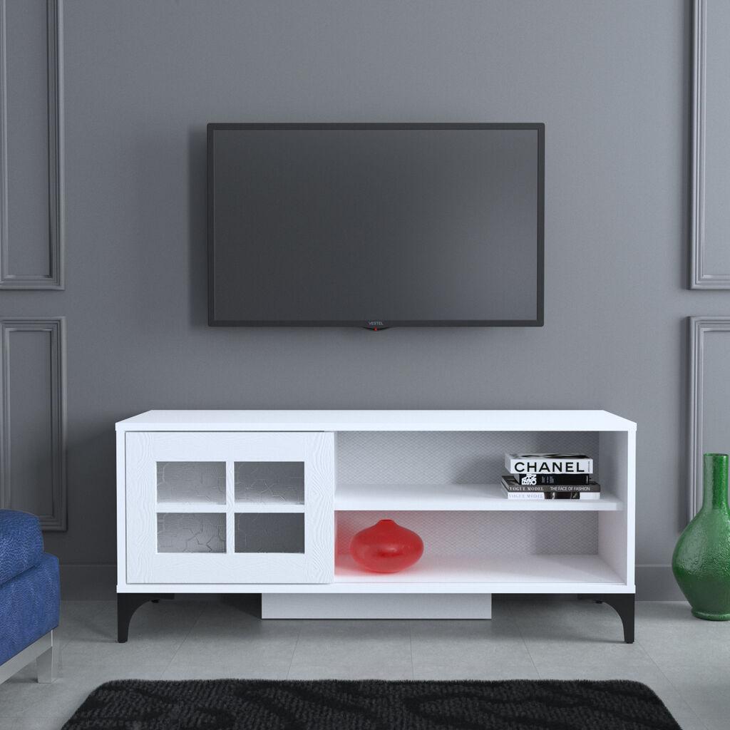 Полица за телевизор Hanah Home Revival 125Lk, бела