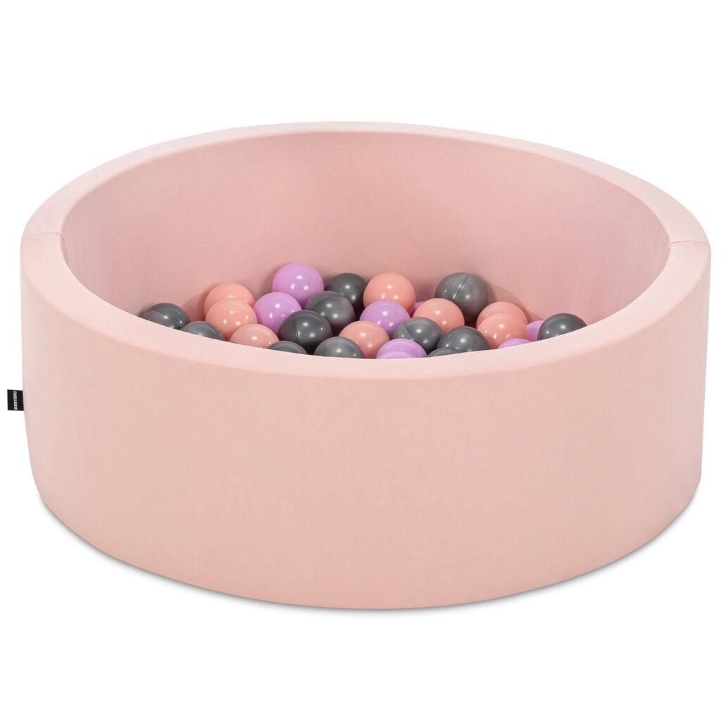 Базен со топчиња Aberto Design, Bubble Pops v2, 85x85x30 см, розов
