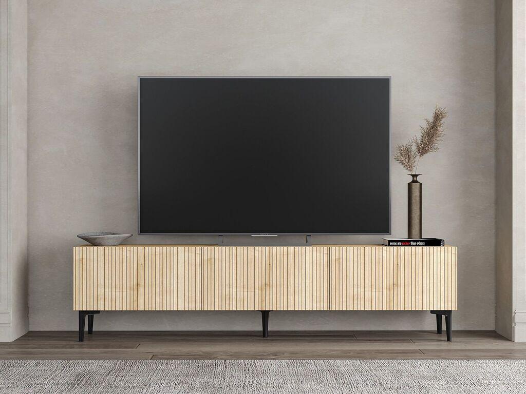 Комода за ТВ Hanah Home Оскар, 180x45x31,4 см, даб