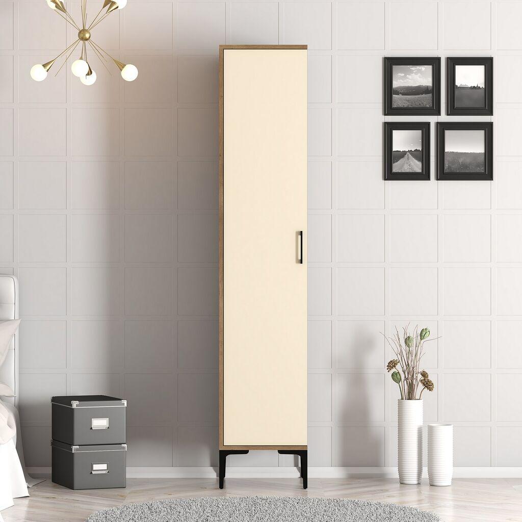 Гардеробер Hanah Home Kumsal S, 40x47.5x201.4 см, крем