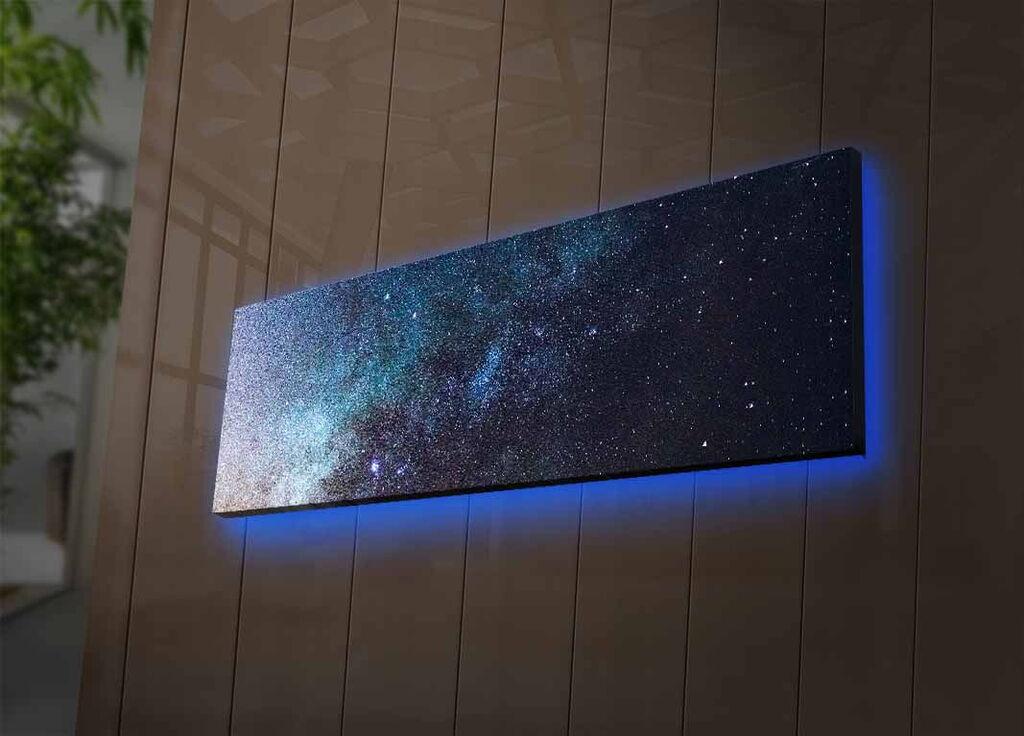 Wallity 3090NASA 012 Декоративна LED слика, 30x90 см