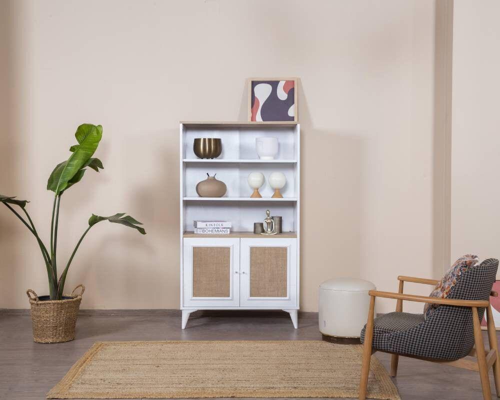 Полица за домот Hanah Home, 90x158x41 см, бела
