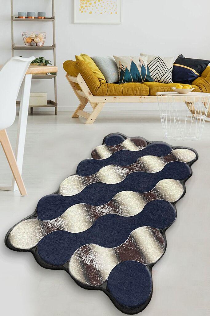 Тепих Conceptum Hypnose Circle, 80x120cm, темно сив