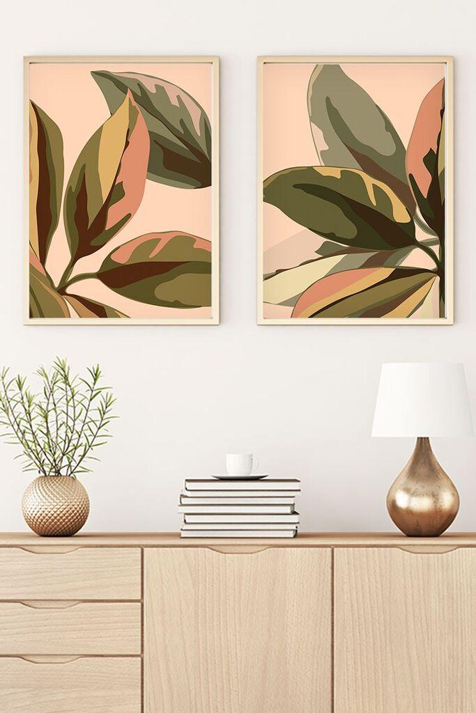 Слика во рамка Wallity Huhu23, 30x40 см, 2 дела