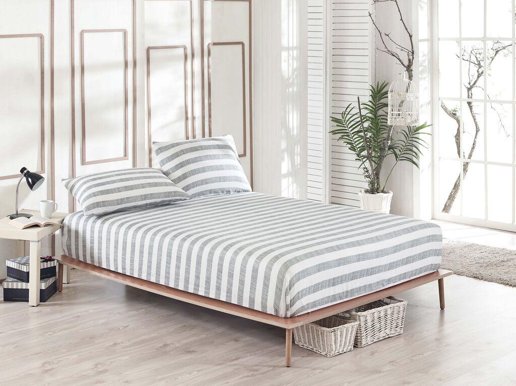 Комплет постелнина L'essentiel Maison Hook, 100x200 cm, сива боја
