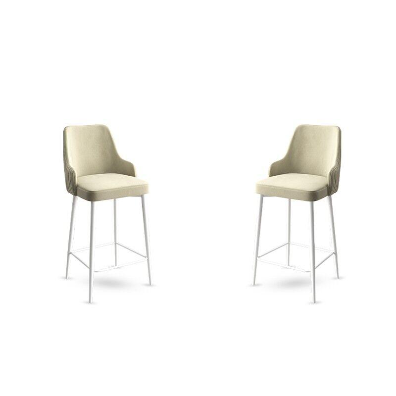Комплет барски столчиња Hanah Home Enox, крем