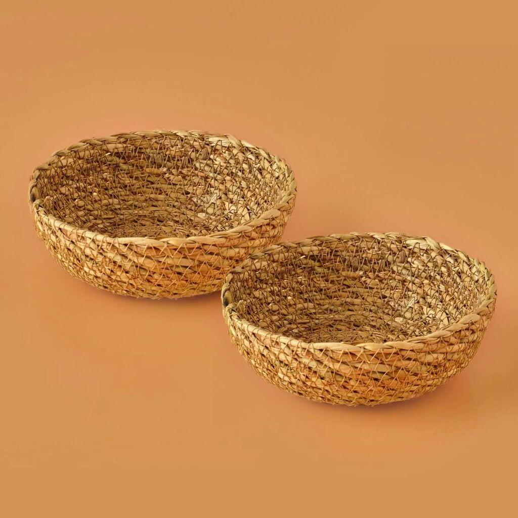 Кошница за складирање Aberto Design, 2 парчиња, беж