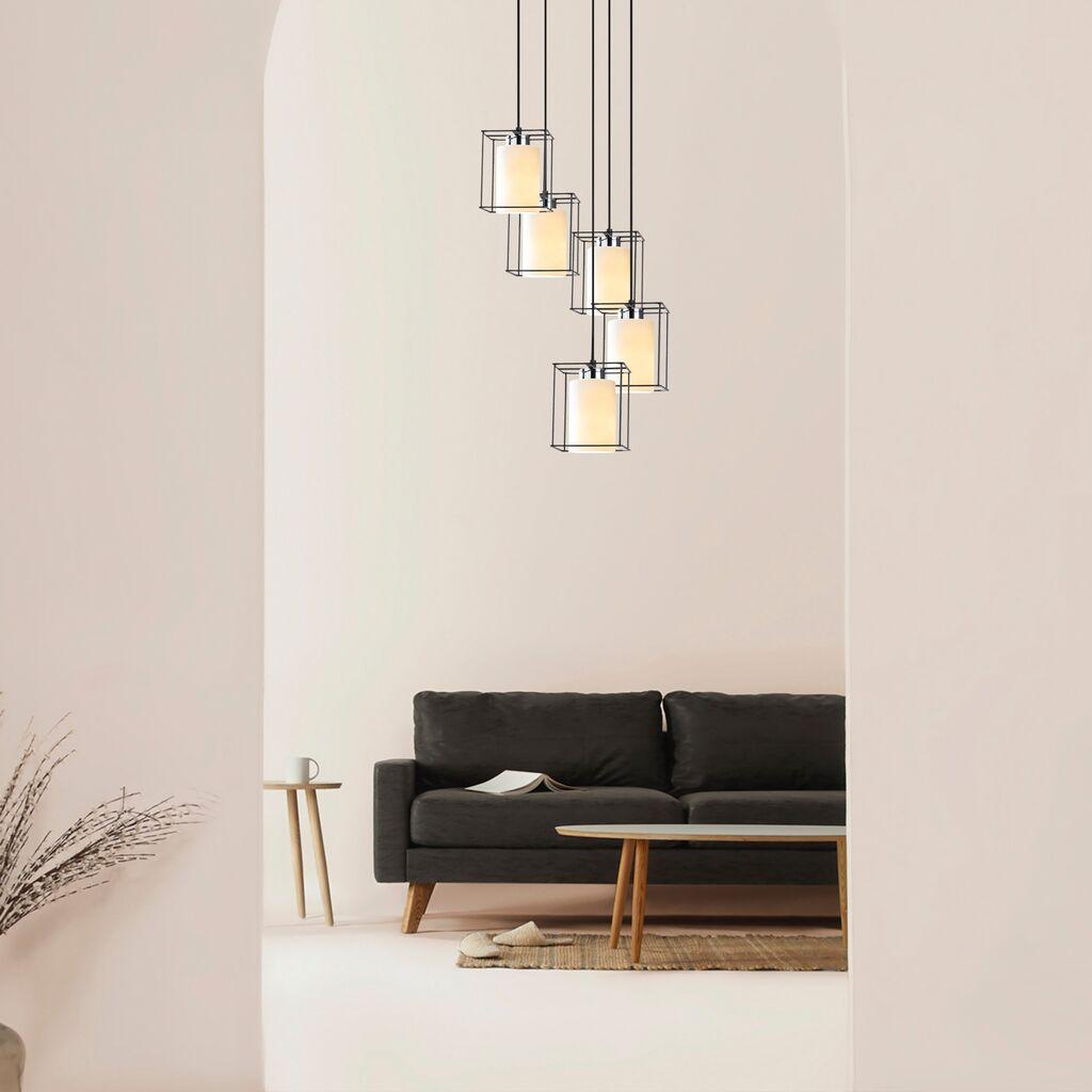 Opviq Luster Swank-702-5S2, 113 см, 40 см, 5xE27