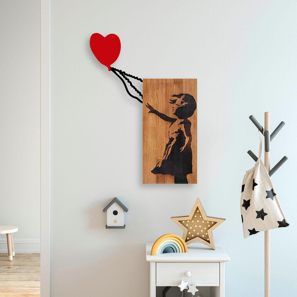 Wallity dzидна декорација Banksy 15, 83x60 см