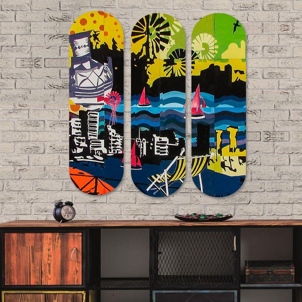 Слика Wallity 3KY3804, 70x70 см, 3 дела