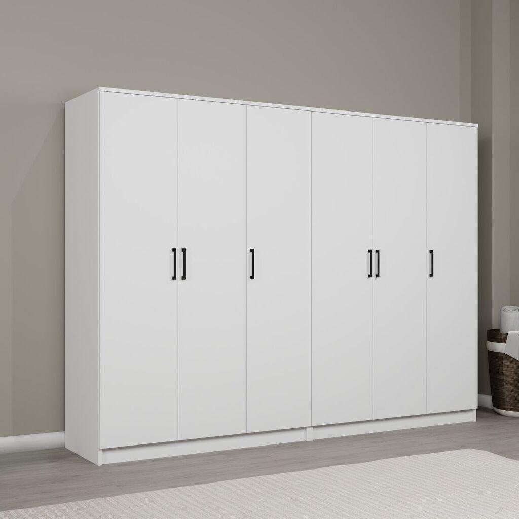 Гардеробер Hanah Home Kardelen 1600-127, 240x180x51.8 см, , кафеава