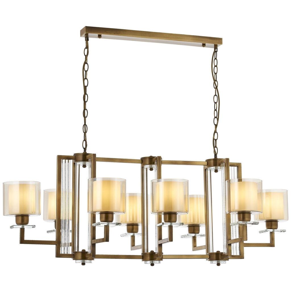 Opviq Luster Av-4285-8E-Ym, 100x110x60 см, кафеаво-беж