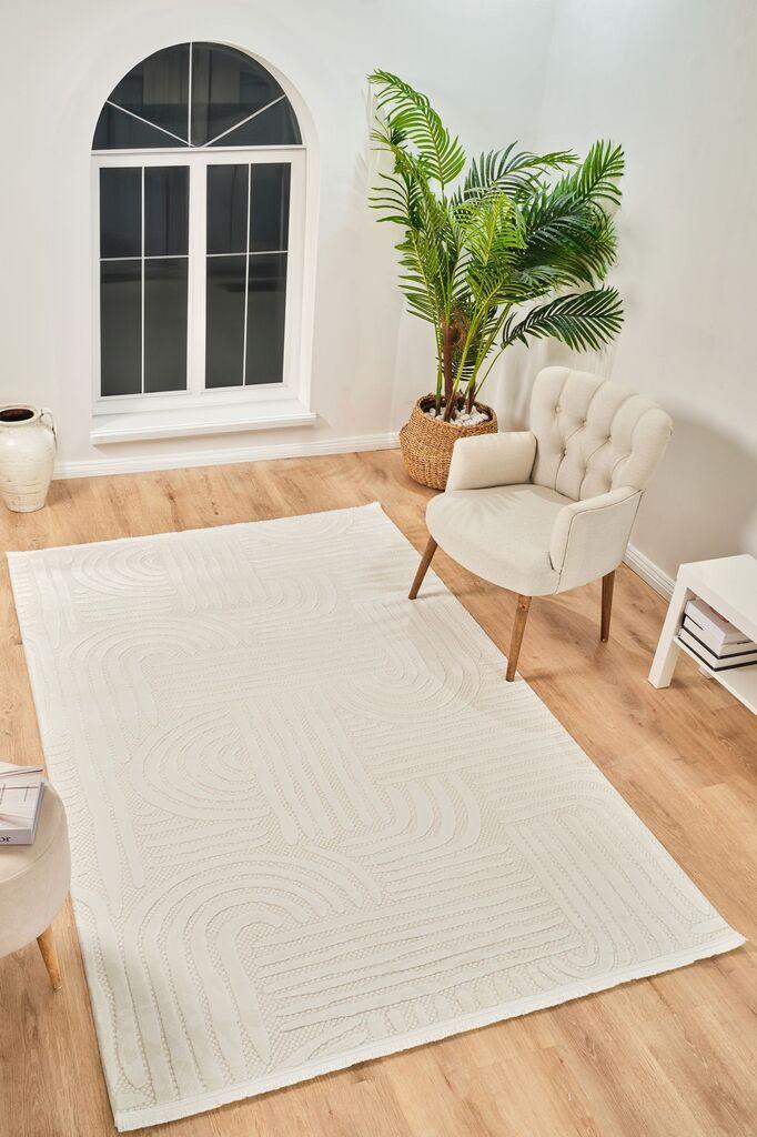 Conceptum Hypnose Carpet Boyut By007, 80x500 cm, крем