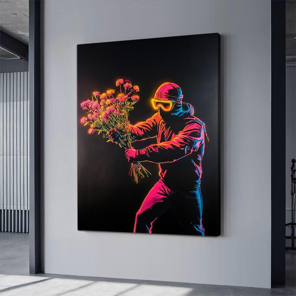 Wallity Picture Canvasneon8, 70x100 см
