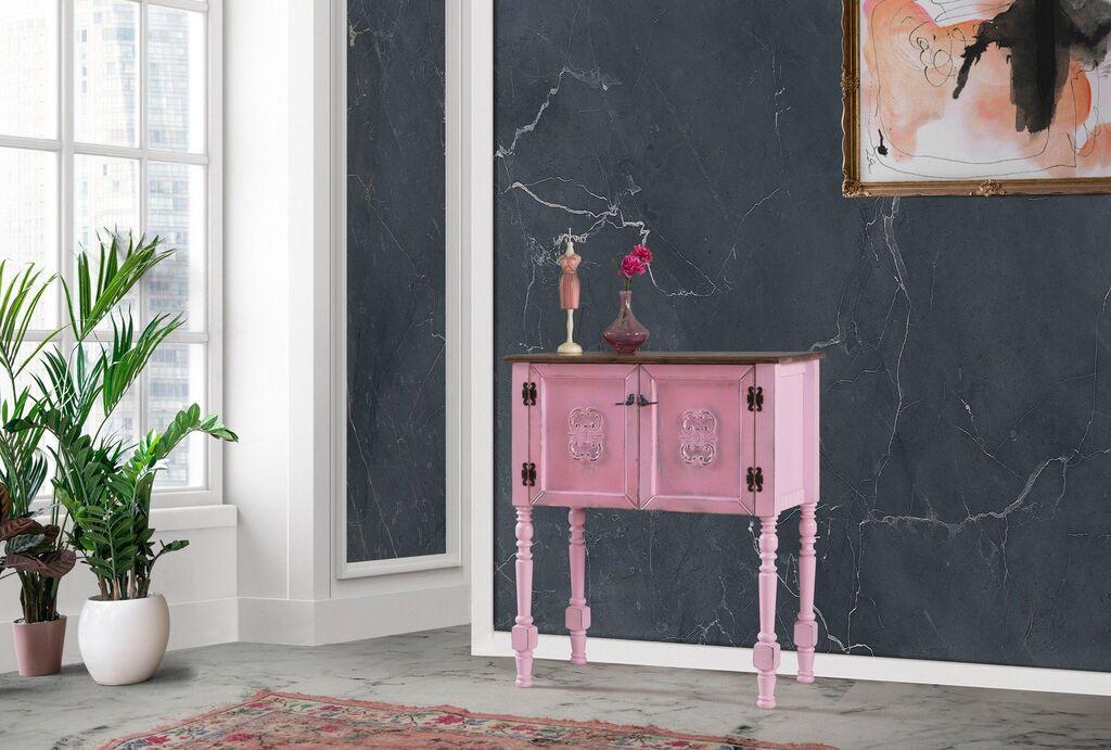 Комода Hanah Home Ada, 82x40x92 см, розова