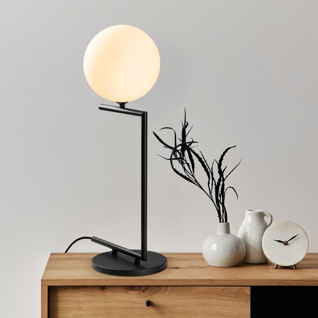 Столна ламба Opviq Luminar-14175, 29x20x64 см, црна