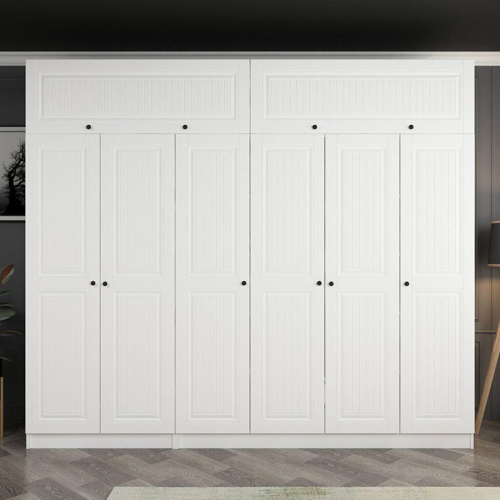 Гардеробер Hanah Home Kale-5138, 270x235x52 см, бела