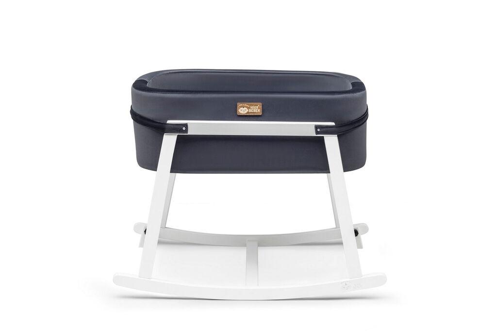 Hanah Home Cradle Hier, 90x70x58 см, црно-бело