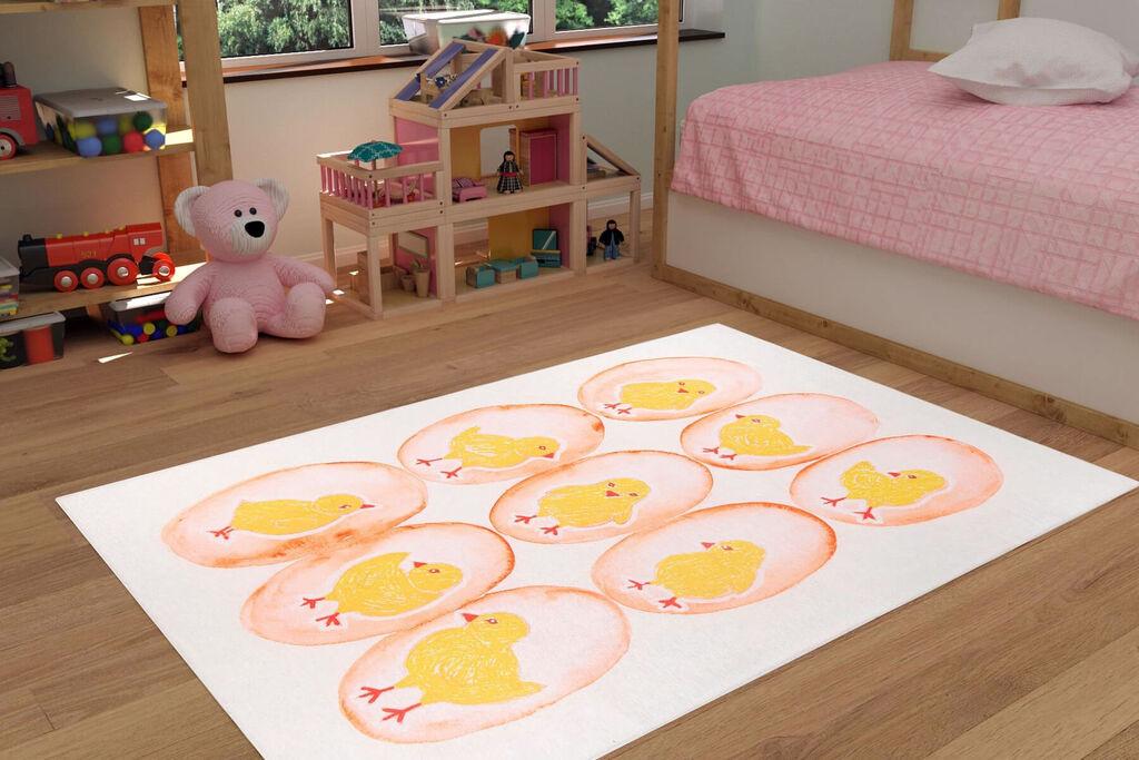 Conceptum Hypnose тепих Ada Gonul Chenille 337, 75x230cm, бела