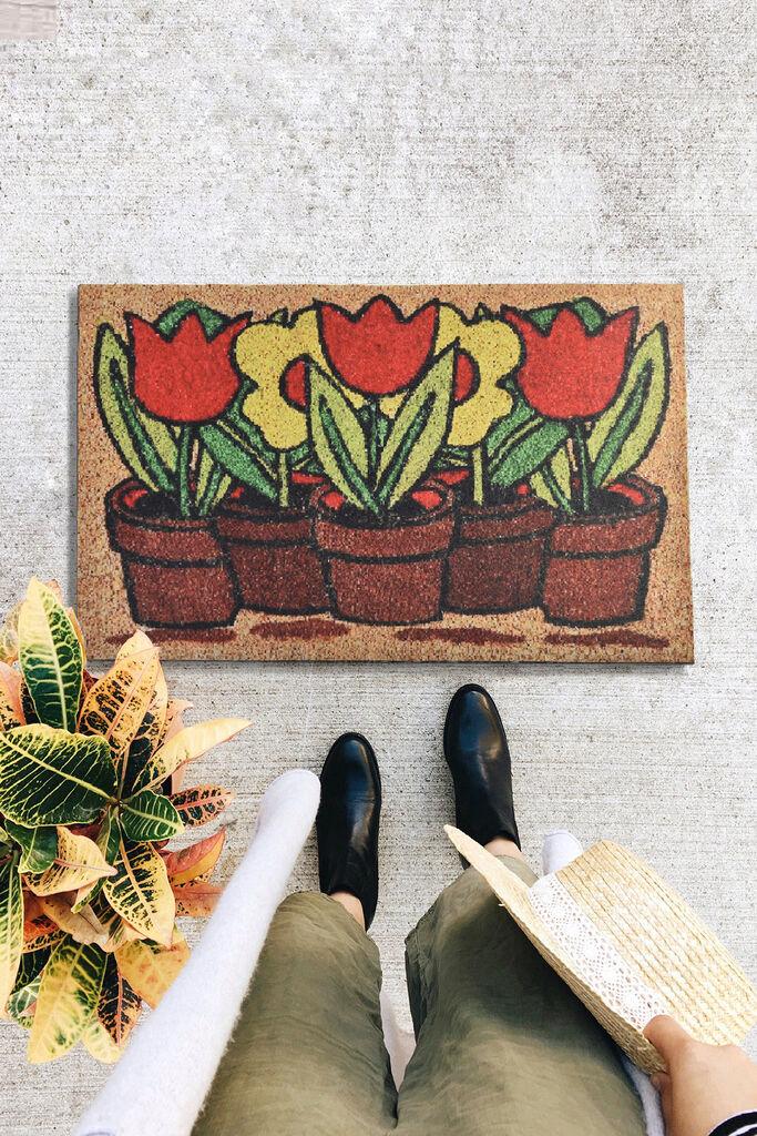 Conceptum Hypnose Doormat Lale, 40x60 cm, Шарена