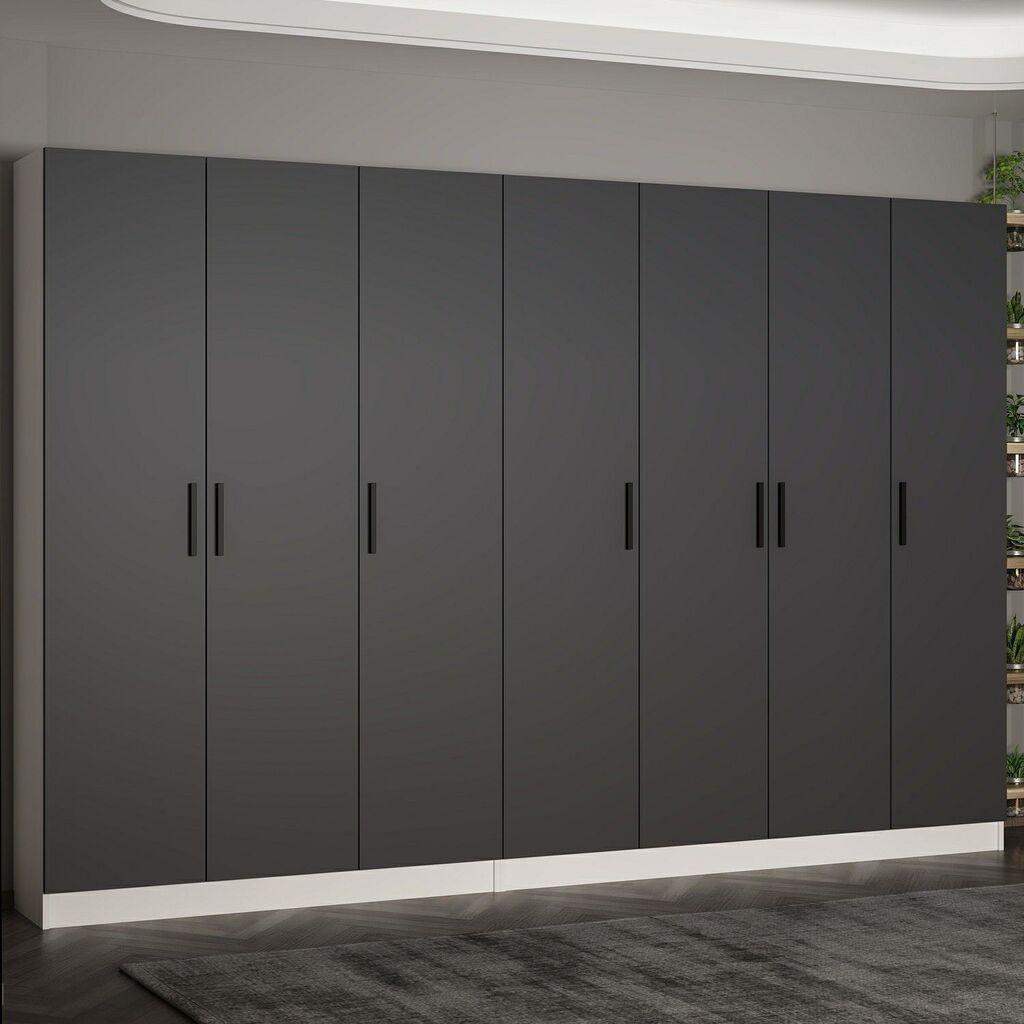 Гардеробер Hanah Home Noah-8216, 315x210x35 см, црна
