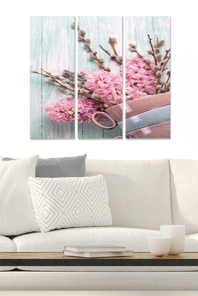 Wallity слика MDF100866280, 70x50 см, 3 дела