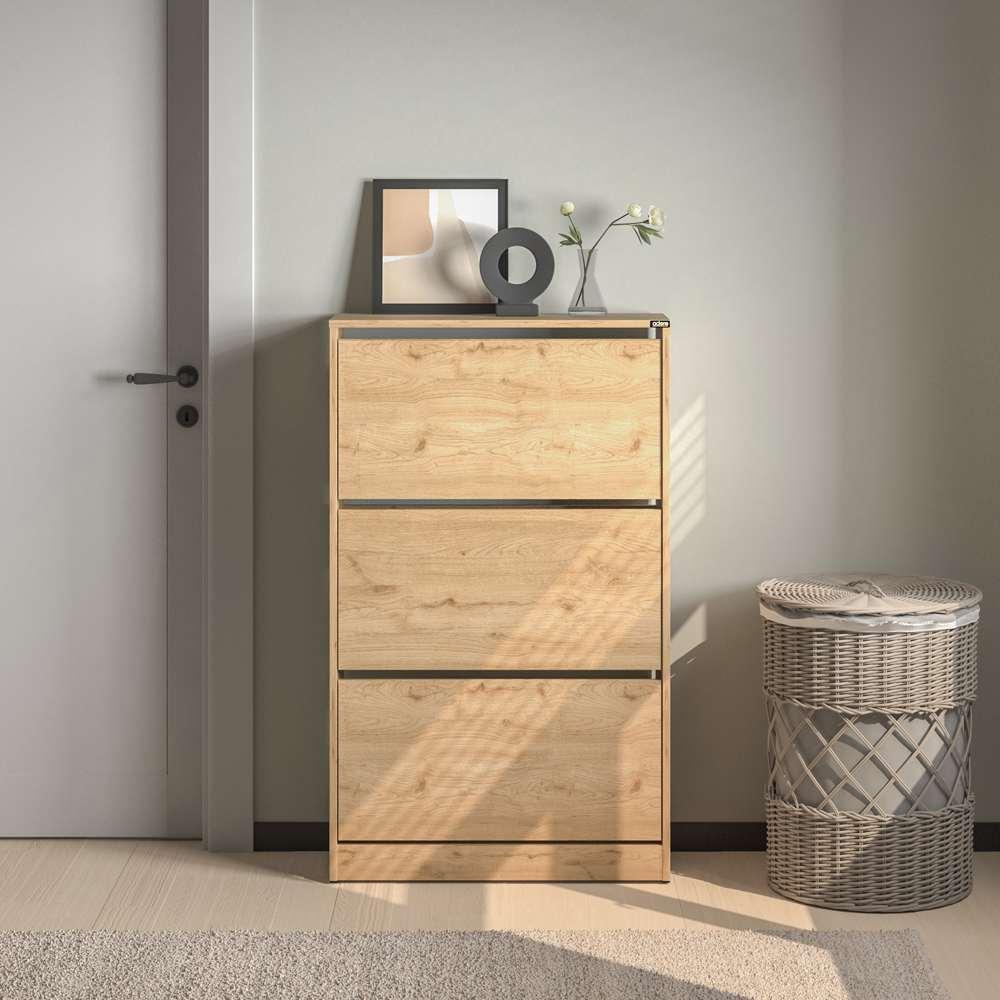 Рамен држач за чевли Hanah Home, 73x119x26 см, боја на даб