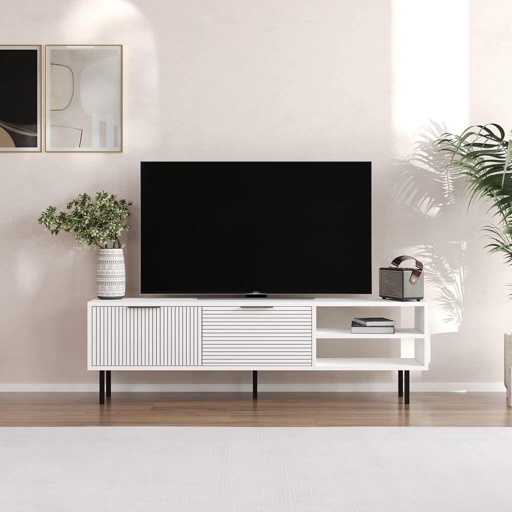 Комода Hanah Home TV Venus, 150x45x30 см, бела