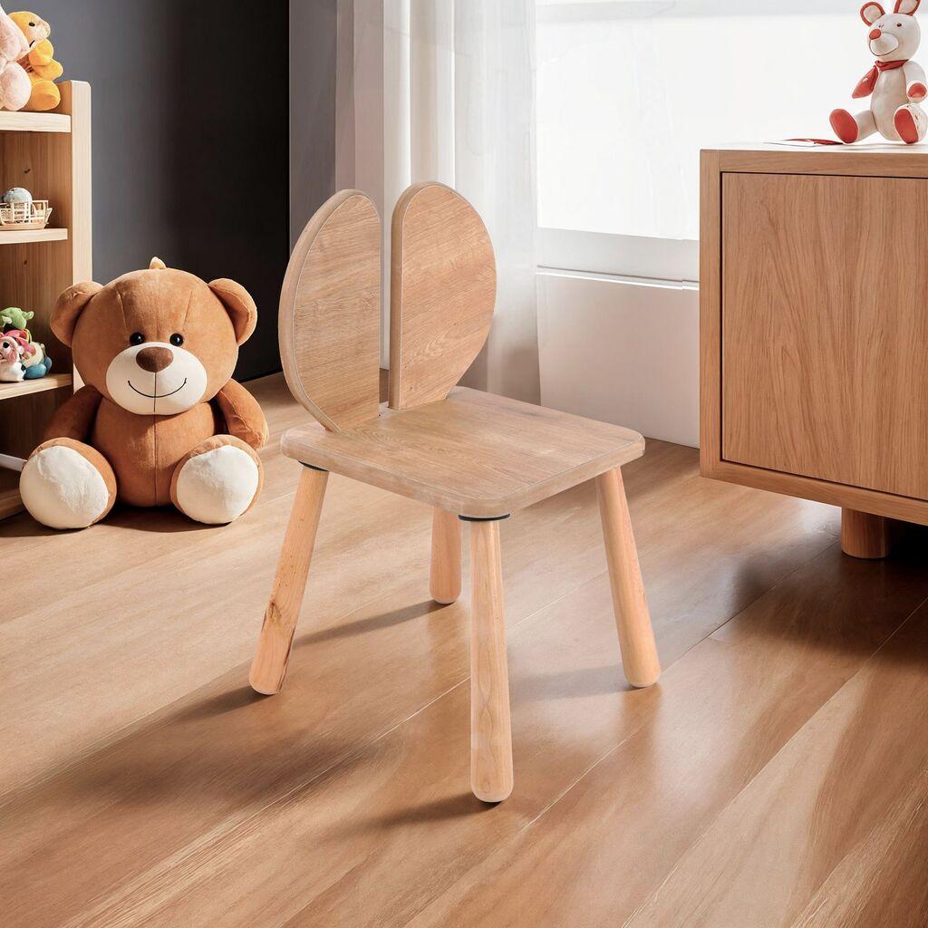 Детска столица Hanah Home BLTYZ-AKTV042, 30x75x30 см, дабова боја