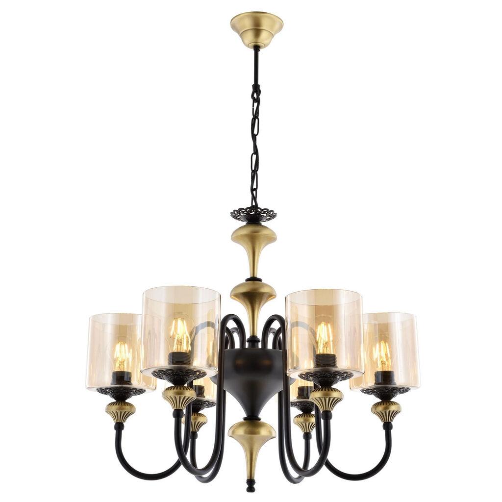 Opviq Luster Av-4161-6E, 100 cm, црно-златна боја