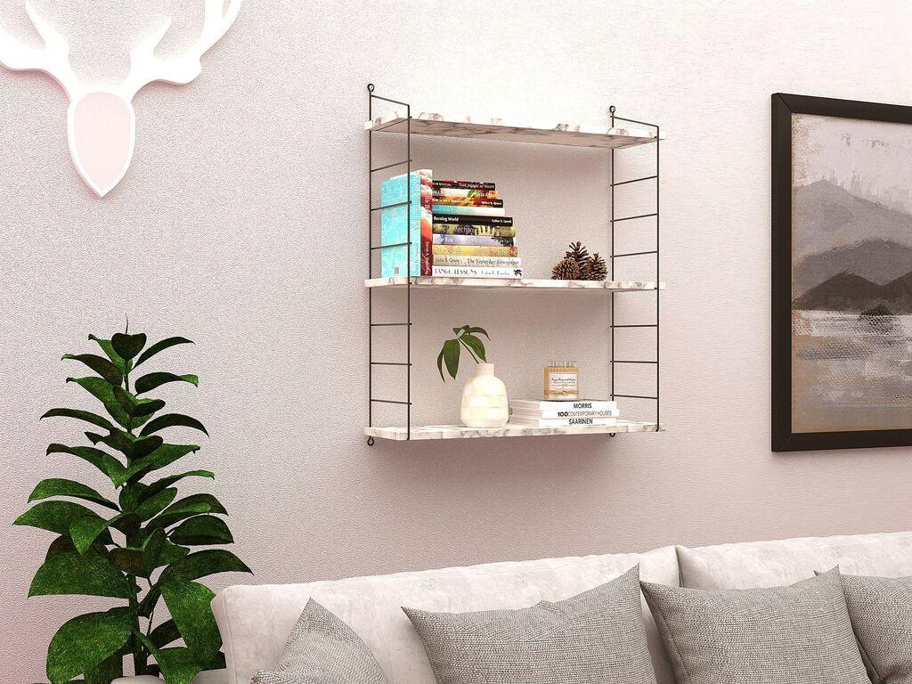 Hanah Home dzидна полица Armoni, 72x85x20 см, бела