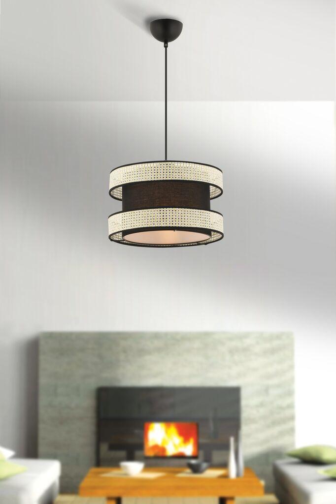 Opviq Luster Halo, 40x40 см, кремасто-црна