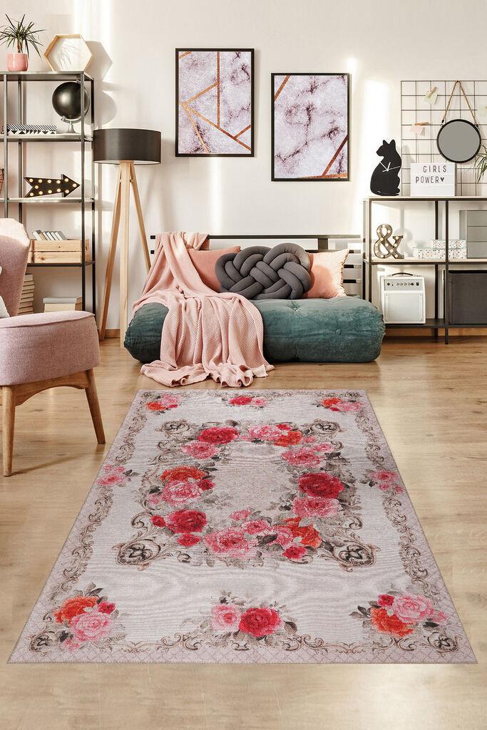 Conceptum Hypnose Carpet Funk Chenille 263, 75x150cm, бела