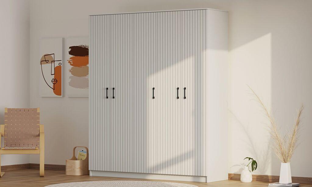 Гардеробер Hanah Home Rb-185-05, 175x210x52 см, бел