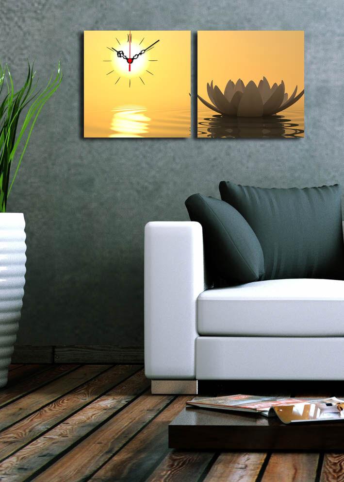 Wallity dzиден часовник 2P2828CS-12, 60x28 см, 2 дела