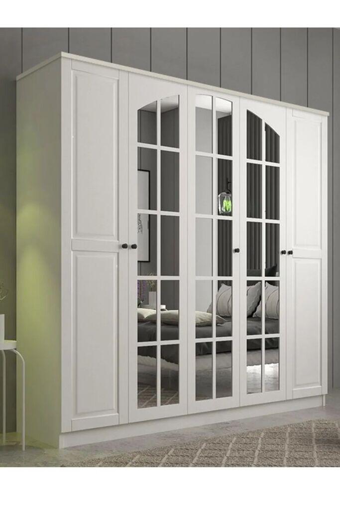Гардеробер Hanah Home Rb-016, 175x184x52 см, бел