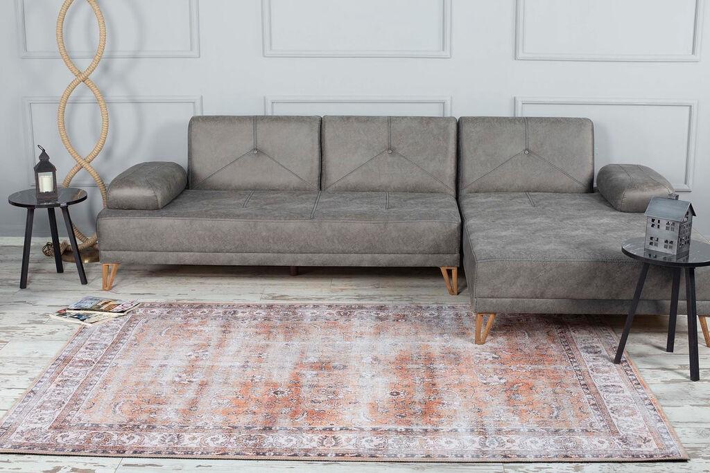 Conceptum Hypnose Carpet Blues Chenille 159, 75x230cm, портокалова