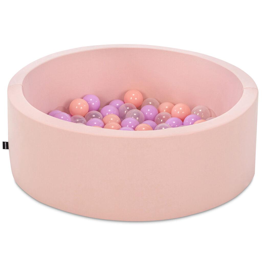 Базен со топчиња Aberto Design, Bubble Pops v4, 85x85x30 см, розов