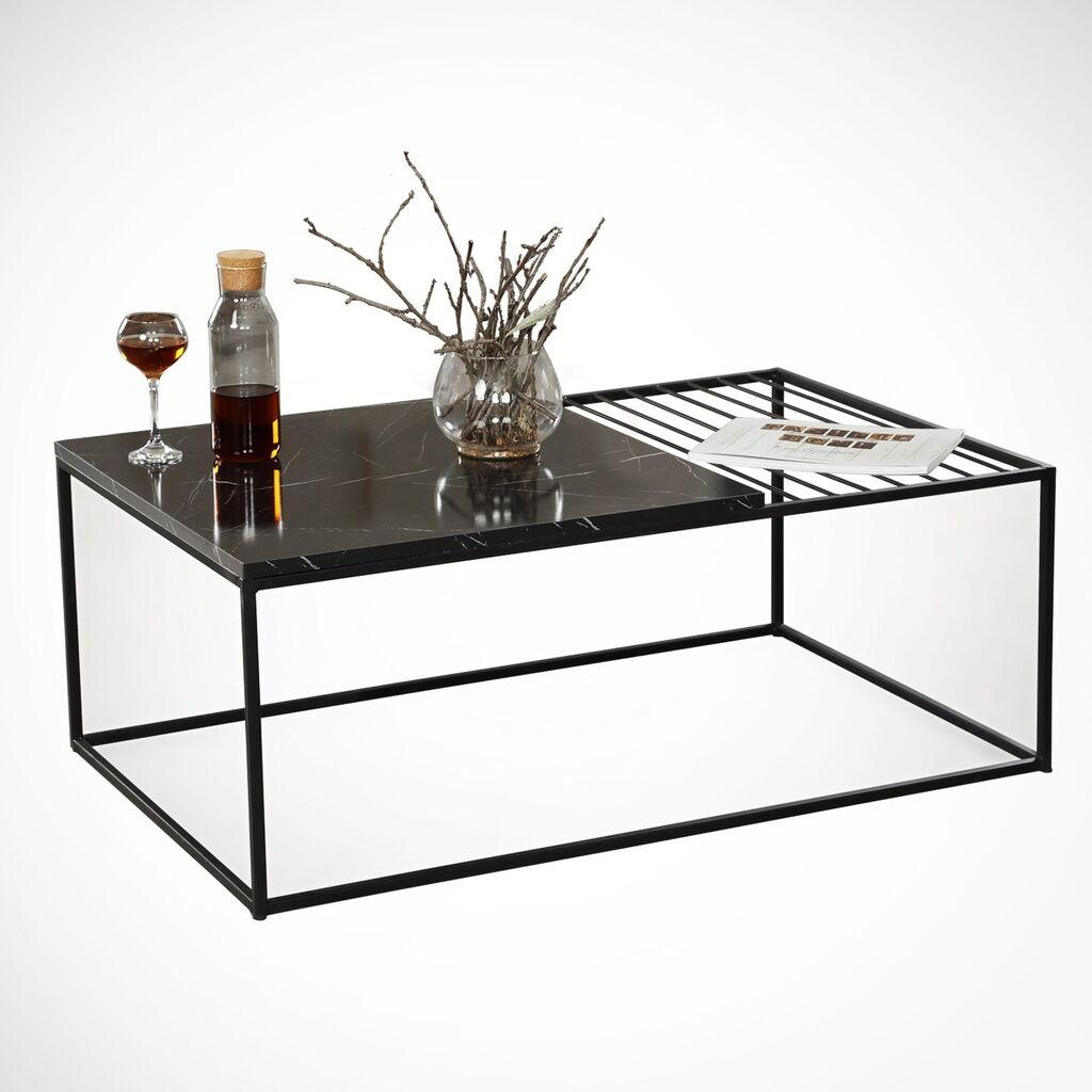 Маса Hanah Home Club Зинус, 95x43x55 см, Антрацит