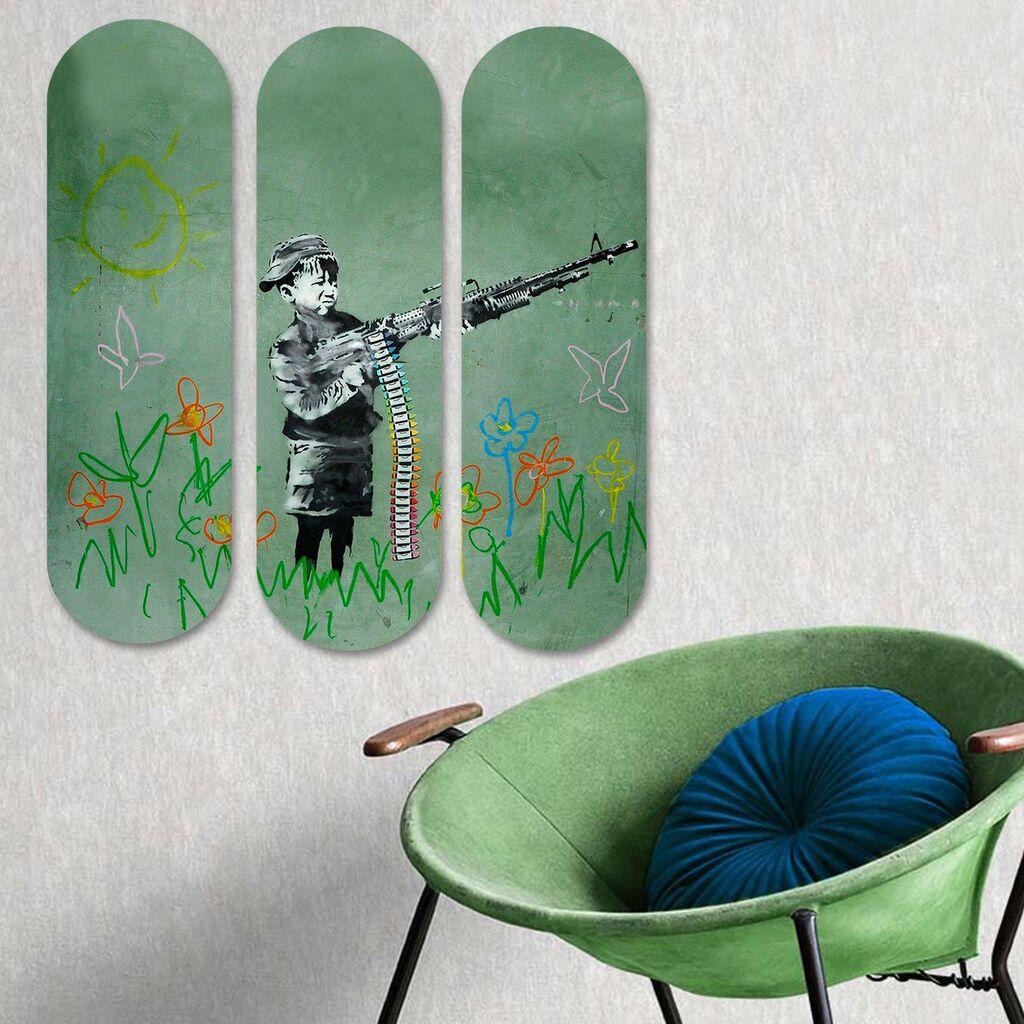 Слика Wallity 3KY3783, 70x70 см, 3 дела