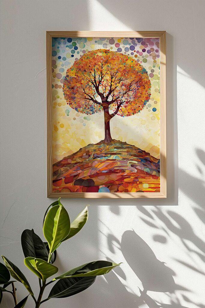 Слика во рамка Wallity Mscartmdl33, 33x48 см