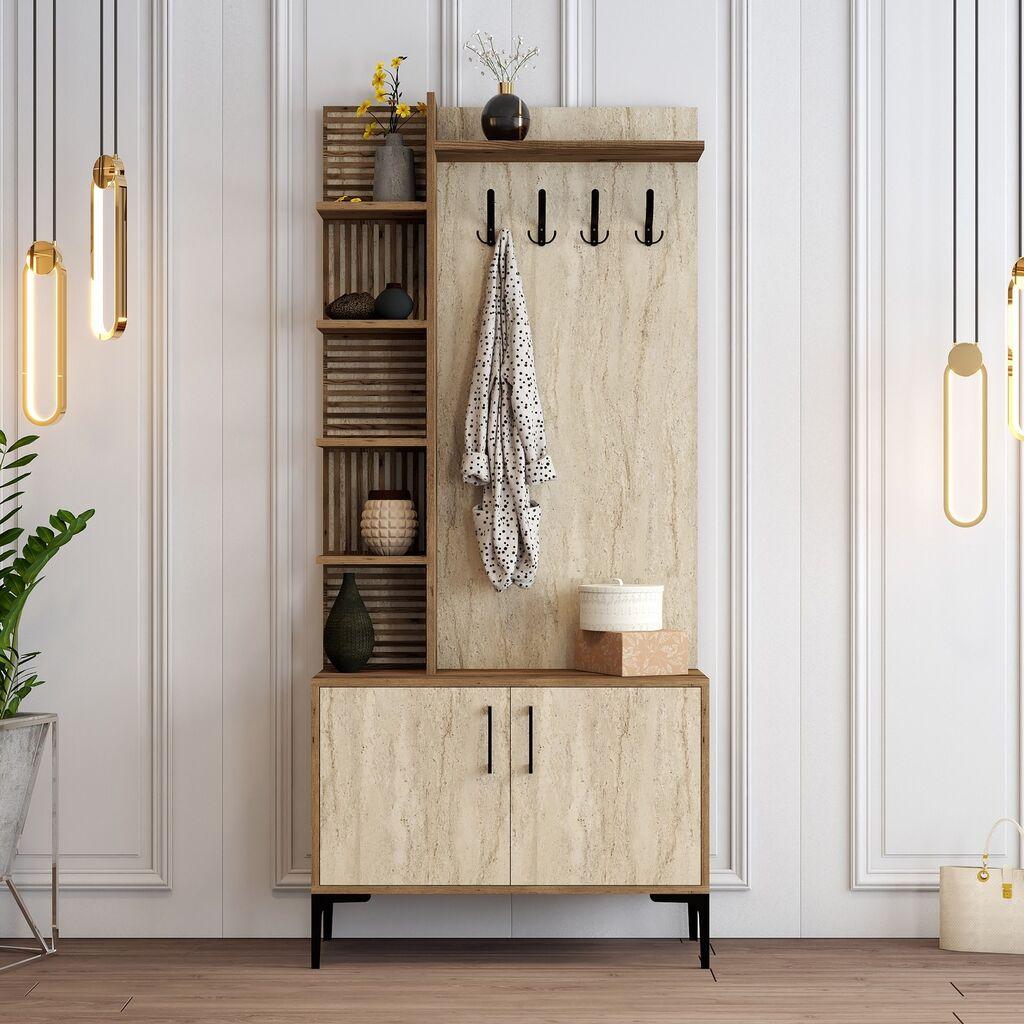 Комплет за ходник Hanah Home Виена D, 90x35x200 см, орев