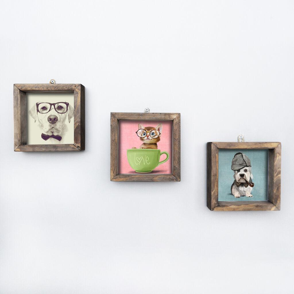 Wallity слика UKZM017, 3 дела, 15 x 15 см