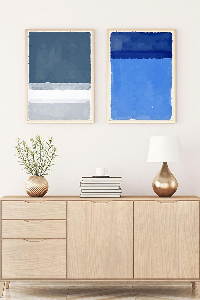 Слика во рамка Wallity Huhu63, 30x40 см, 2 дела