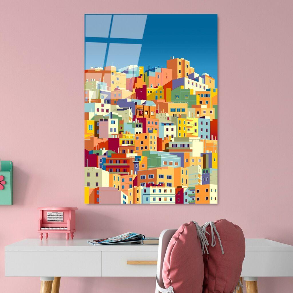 Слика од калено стакло Wallity 70x100cm