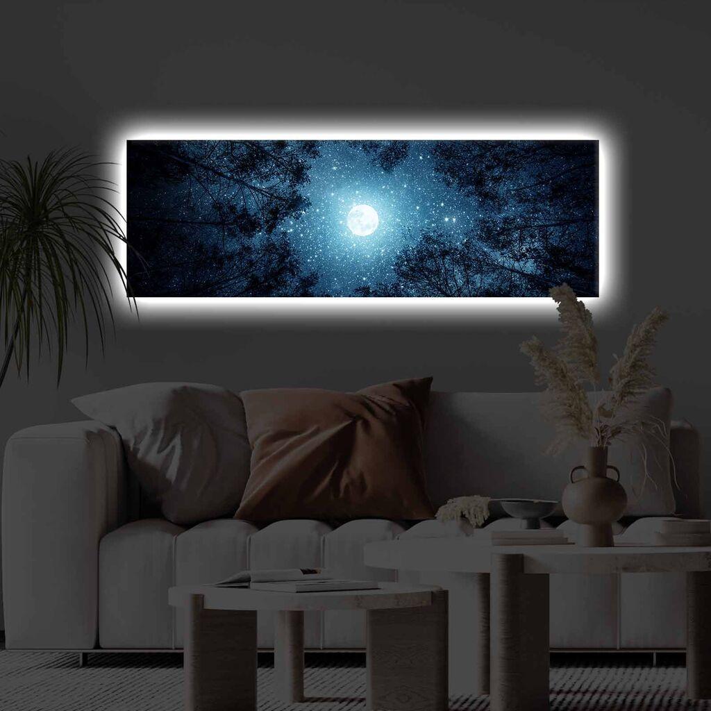 Wallity Декоративна Слика 30X90 Cm Црвена