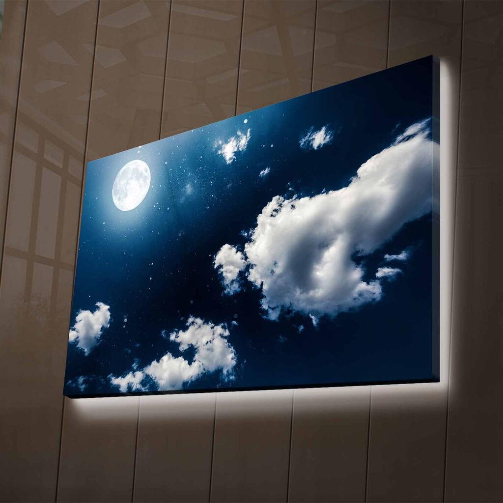Wallity Декоративна LED слика НАСА-019, 45x70 см
