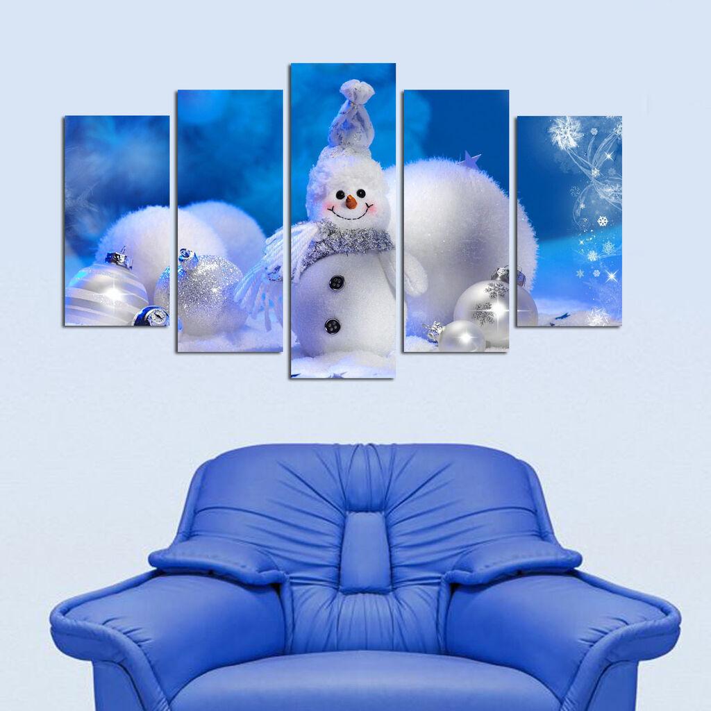 Wallity 5PMDFNOEL 6 декоративни слики, 5 слики