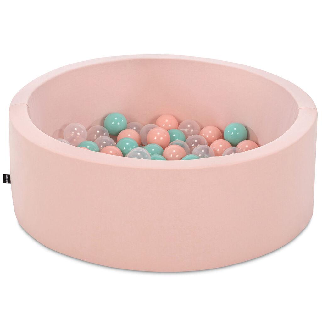 Базен со топчиња Aberto Design, Bubble Pops v8, 85x85x30 см, розов
